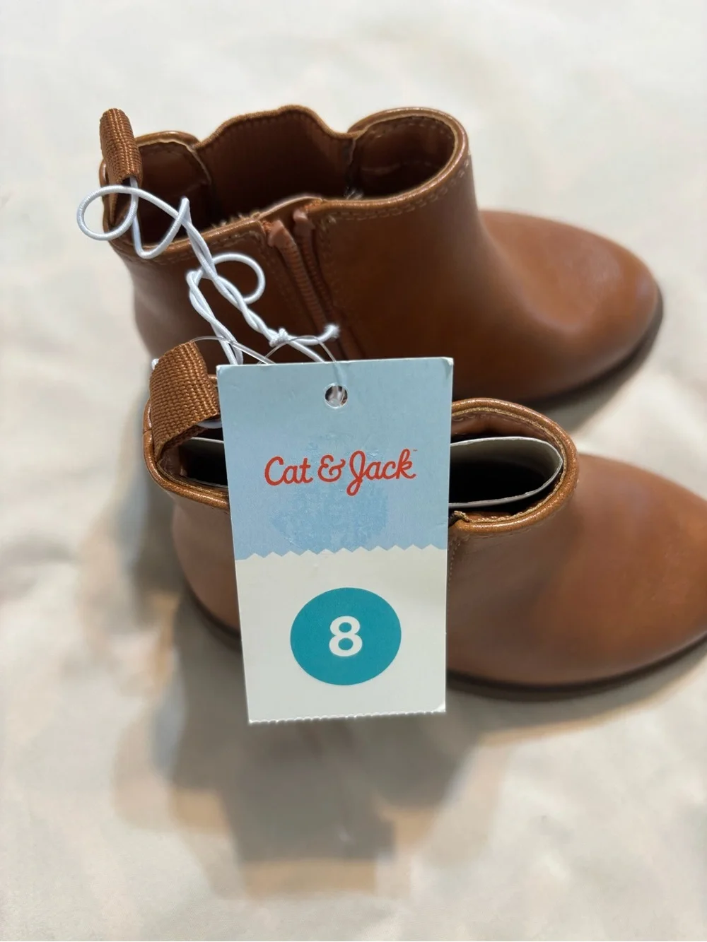 Cat & Jack Toddler Tan Chelsea Boots Toddler 8